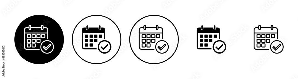 Calendar icon set. Calender symbol. calendar vector icon Calendar icon set. Calender symbol. calendar vector icon