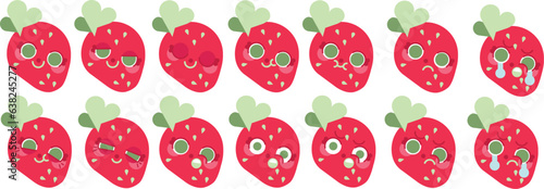 Pack de fruta con emociones, strawberry