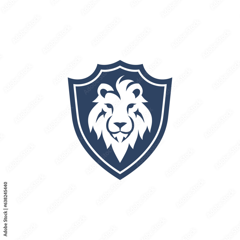 Lion Logo Illustration Vector Design Template