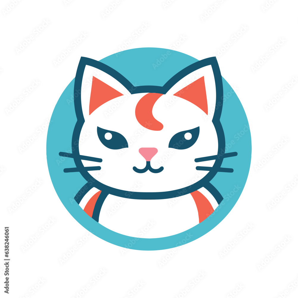 Cat Logo Illustration Vector Design Template Cat Logo Illustration Vector Design Template