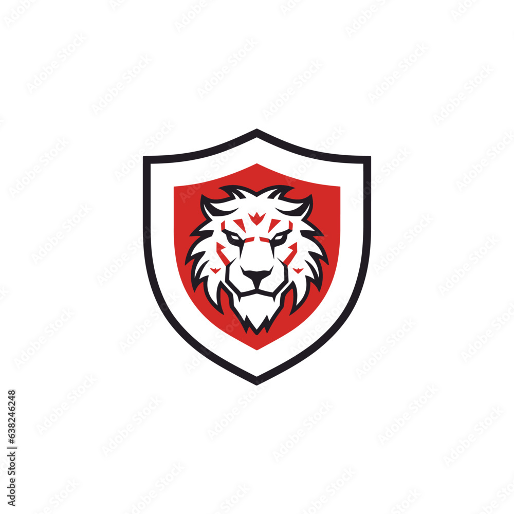 Tiger logo emblem template mascot symbol for business or shirt design. Tiger logo emblem template mascot symbol for business or shirt design.