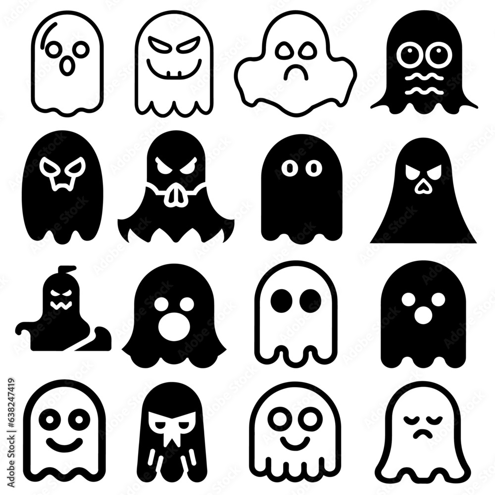 set of ghosts 1 set of ghosts 1