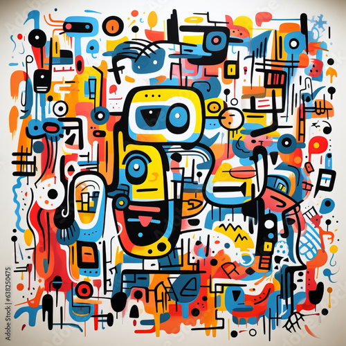 Abstract Fantasy Graffiti
