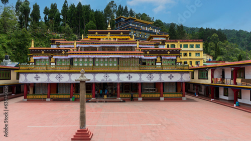 Ranka Monastery is one of the most wonderful monasteries in Sikkim,India.This monastery spread out in a vast area with beautiful scenic views.