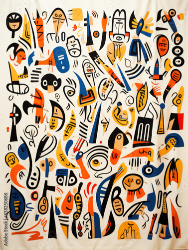 Abstract Fantasy Graffiti