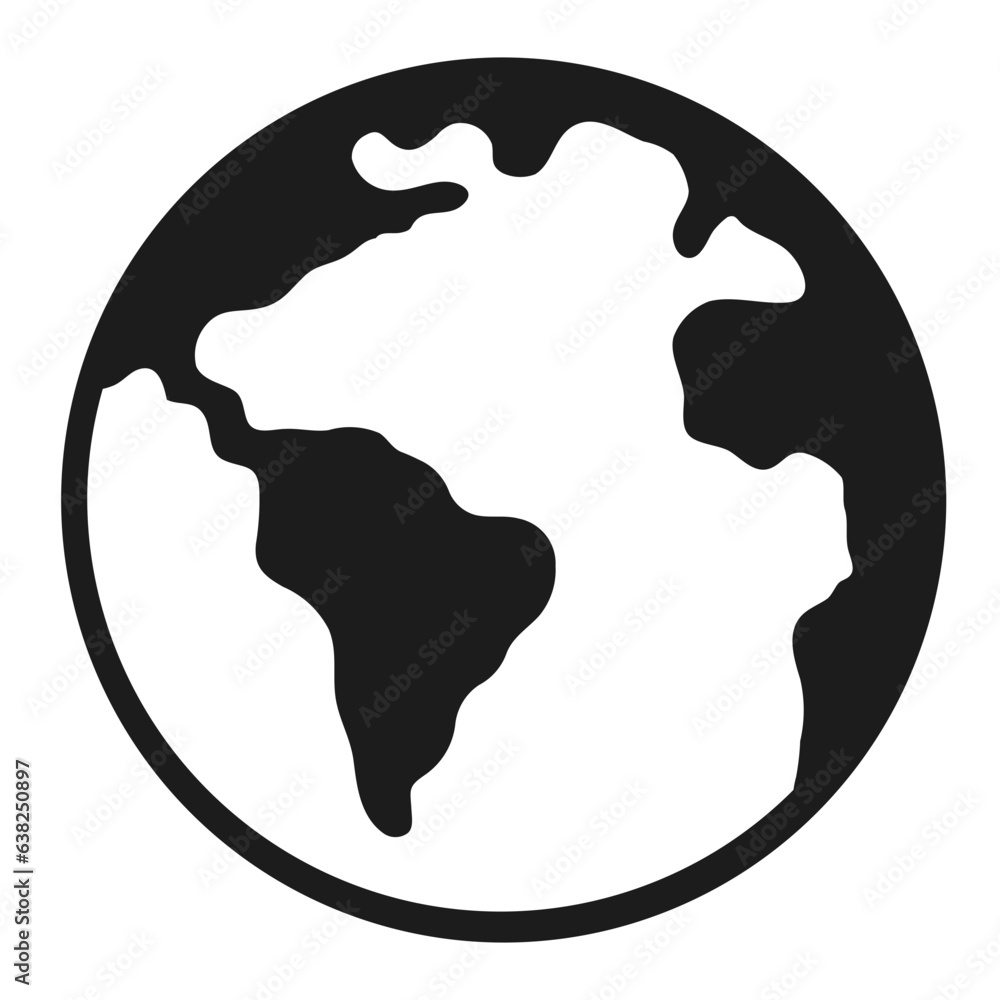 earth Icon Illustration