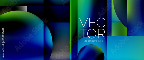 Geometric shapes fluid gradient abstract minimal background for various purposes, including website headers, social media posts, digital art displays, presentations, branding elements, wallpapers