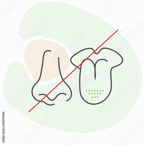 term “anosmia” refers to the total loss of sense of smell