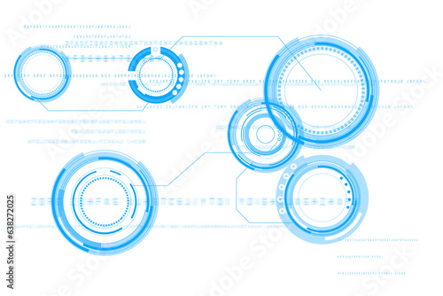 Digital png illustration of blue scopes scanning on transparent background