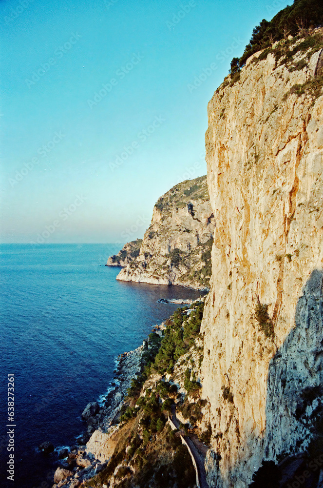 Cliffs on Capri