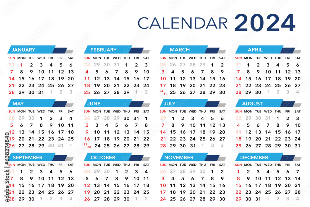 2024 Kalendar Templates
