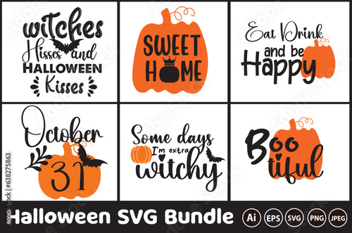 Halloween SVG Bundle t shirt design