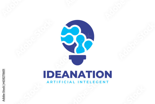 Free Download Idea think smart technology modern logo - GFXLoad