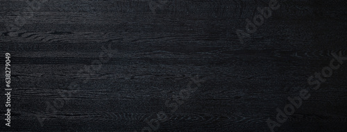 漆黒に塗装された木材の背景テクスチャー