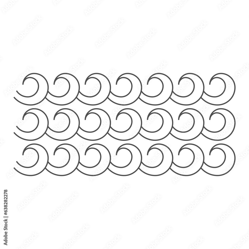 wave icon, ocean wave design element wave icon, ocean wave design element