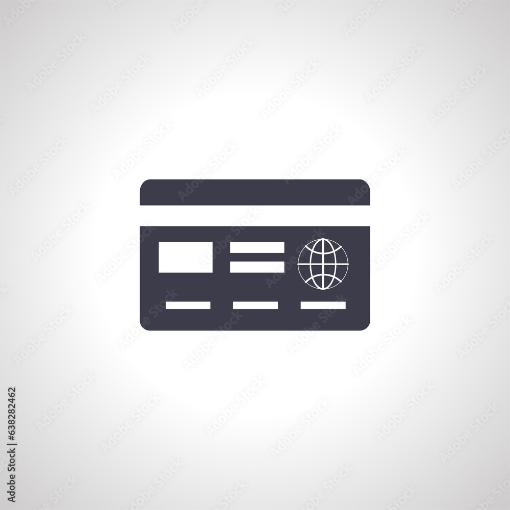 credit card icon. Debit payment icon. credit card icon. Debit payment icon.