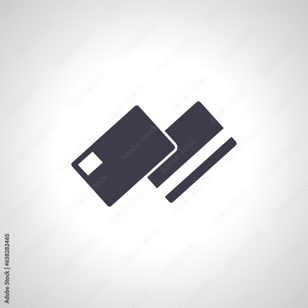 credit card icon. Debit payment icon. credit card icon. Debit payment icon.