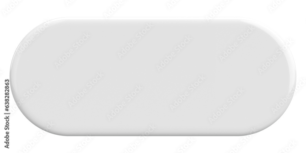 3D button. Empty button. 3D illustration. 3D button. Empty button. 3D illustration.