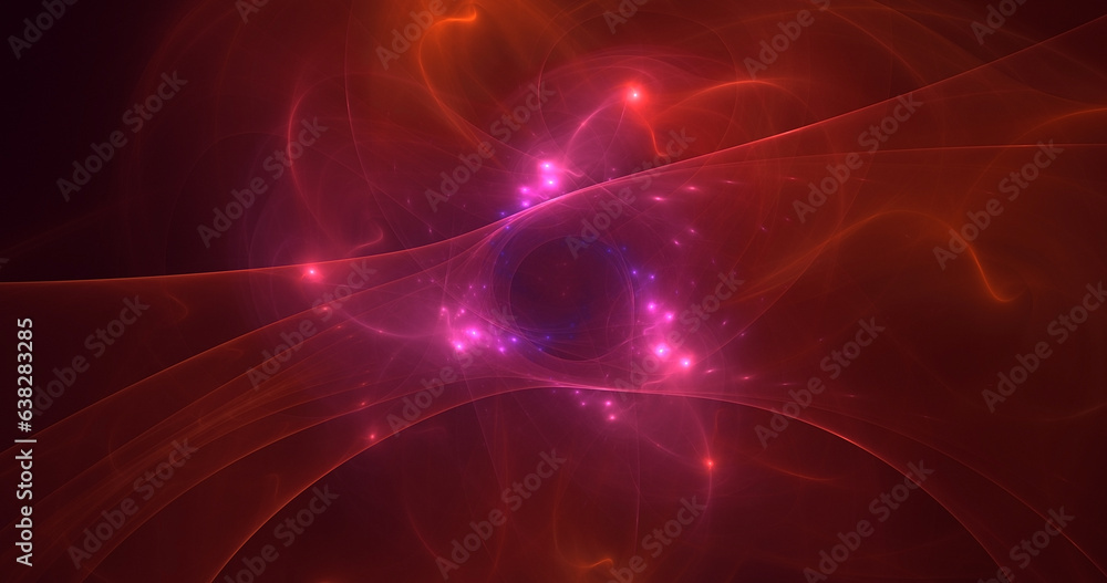 3D rendering abstract technology fractal background 3D rendering abstract technology fractal background