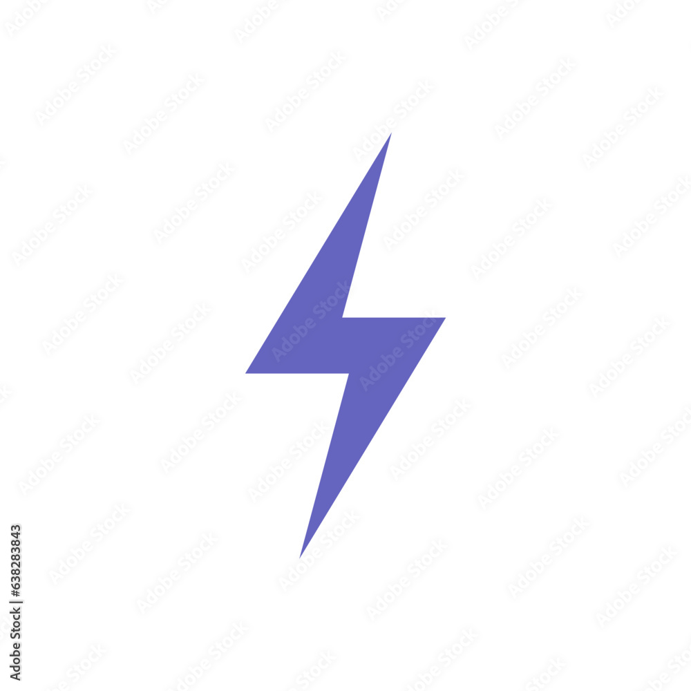 lightning bolt isolated on blue lightning bolt isolated on blue