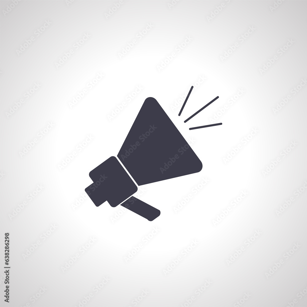megaphone icon. loudspeacker megaphone icon megaphone icon. loudspeacker megaphone icon