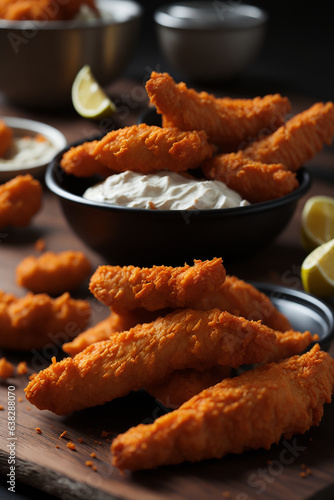 Fried chicken tenders