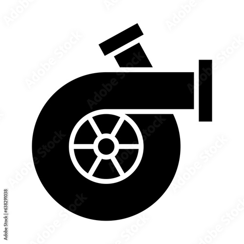 Turbo Glyph Icon Design