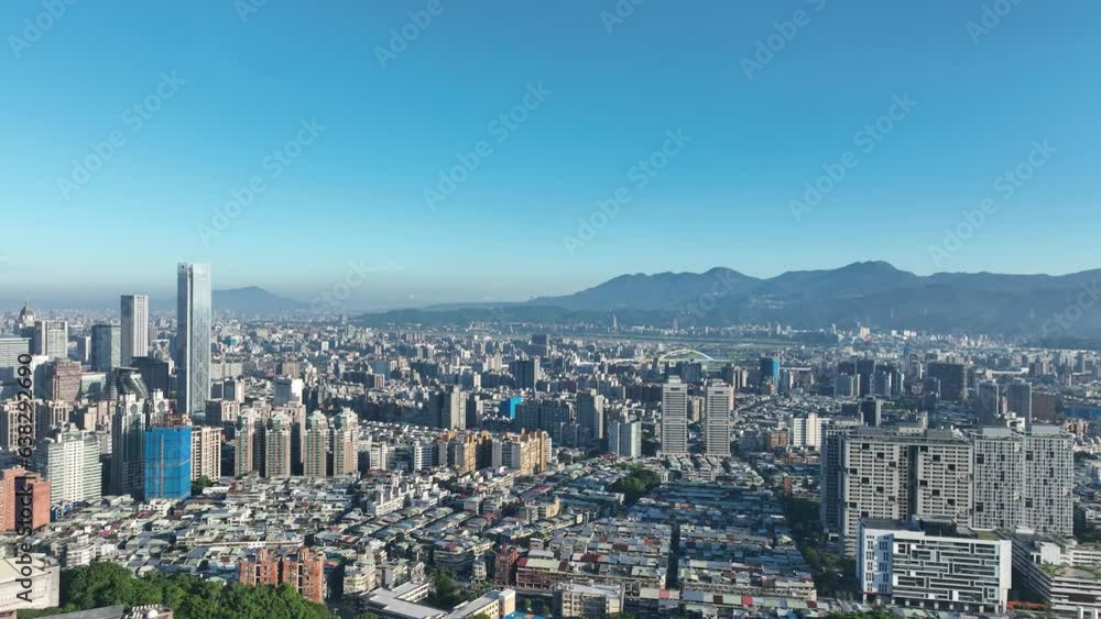 Aerial photography in Taipei city. Aerial photography in Taipei city.