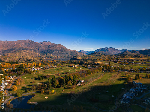 landscape with mountains