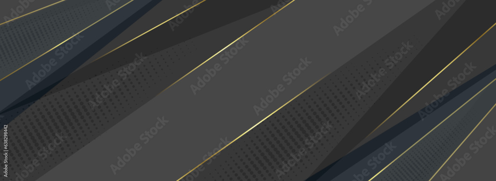 Obraz premium 背景 豪華 高級感 金 黒