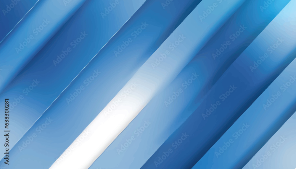 Fototapeta premium Abstract bacgkround blue and white gradient. Modern blue abstract rectangle box lines background for presentation design, banner, brocure, and business card vector illustration. 