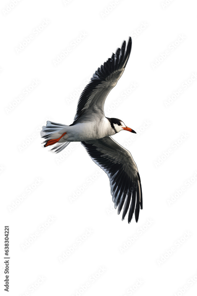 Atlantic Puffins bird or common Puffin flight in transparent background. Fratercula arctica, Generative AI Atlantic Puffins bird or common Puffin flight in transparent background. Fratercula arctica, Generative AI