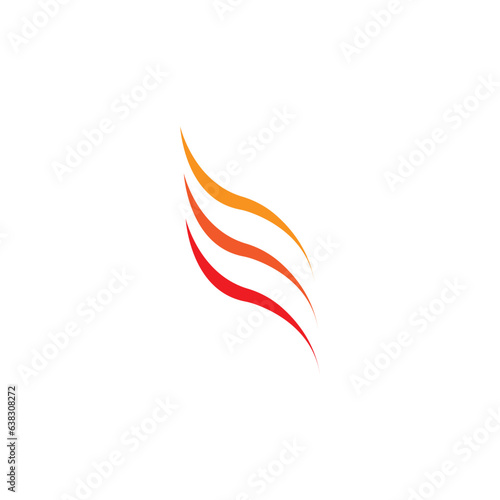Modern fire logo or icon design. Vector illustration Free Download Modern fire logo or icon design. Vector illustration - GFXLoad