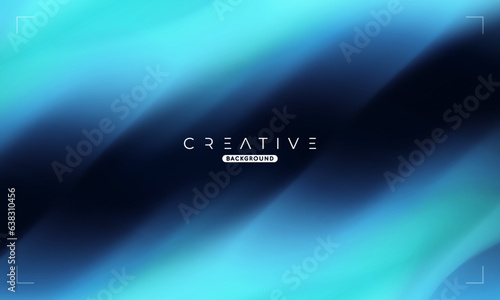 Abstract liquid gradient Background. Blue and Black Fluid Color Gradient. Design Template For ads, Banner, Poster, Cover, Web, Brochure, Wallpaper, and flyer. Vector.