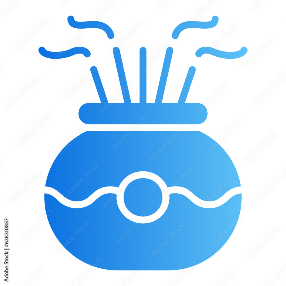 incense gradient icon incense gradient icon