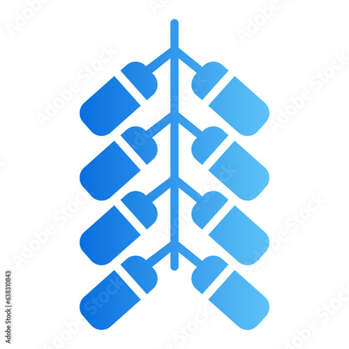 firecracker gradient icon