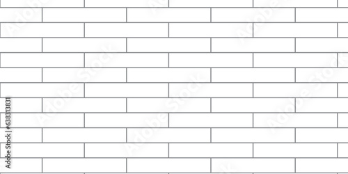 White brick wall background. Architecture construction stone block brick wallpaper. seamless building cement concrete wall grunge background.