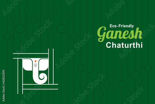 Happy Ganesh Chaturthi vector design