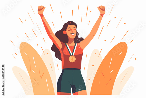 women celebrating victory