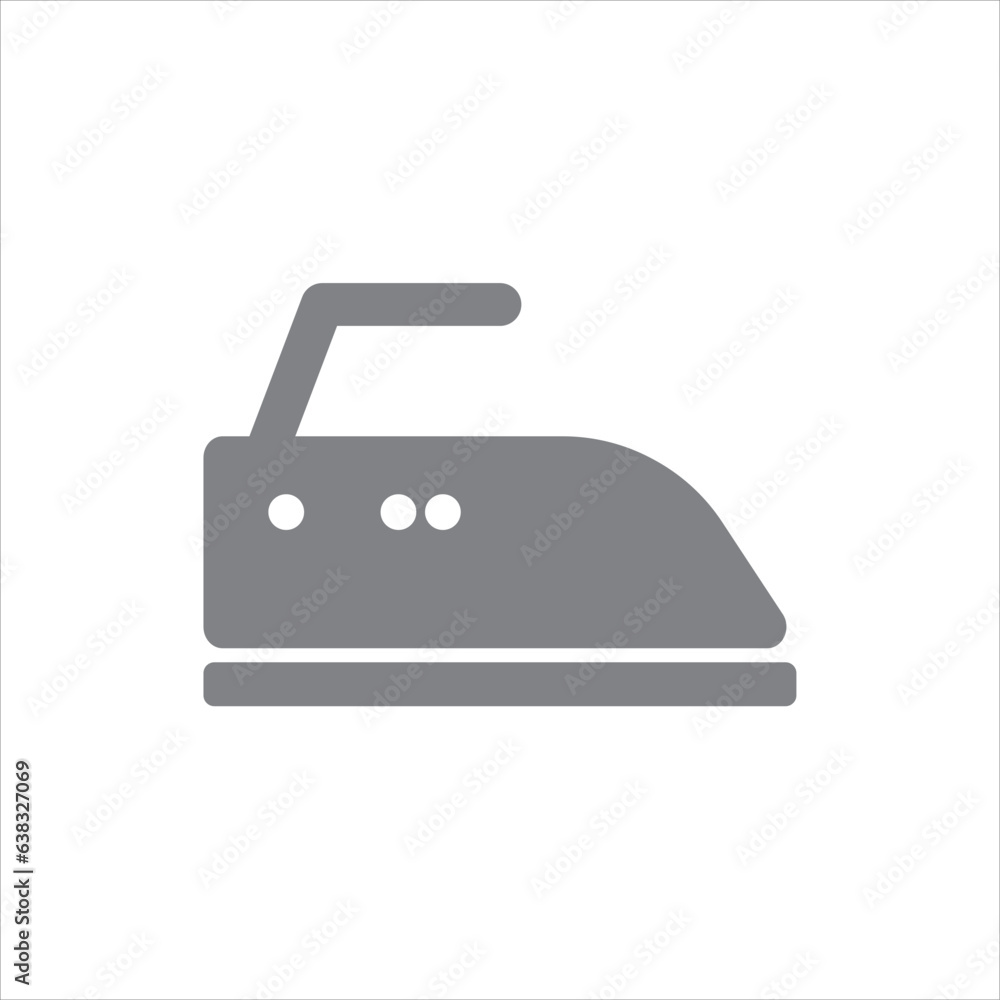 iron icon vector illustration symbol iron icon vector illustration symbol