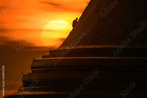 Phra Pathom Chedi  the tallest stupa in Thailand 