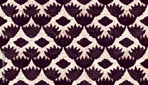 Ikat seamless pattern traditional pattern background. Beautiful Ethnic abstract ikat art. rug texture vector ethnic tribal pattern seamless in decoration.