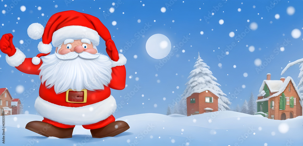 santa claus with christmas gifts santa claus with christmas gifts