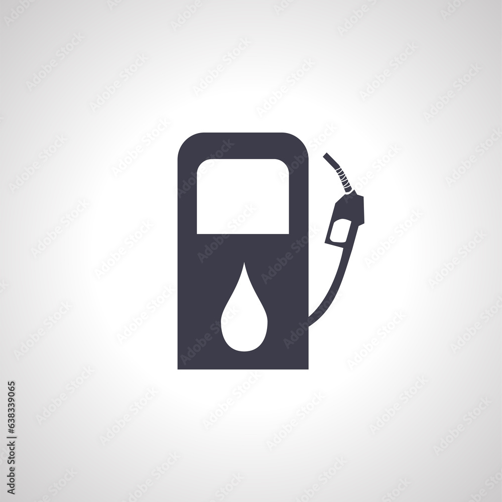 Obraz premium Gas station icon. gasoline pump icon. fuel sign