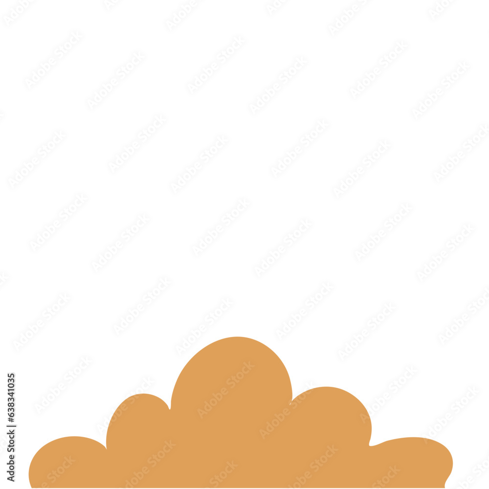 Dark Brown Cloud Cartoon Dark Brown Cloud Cartoon