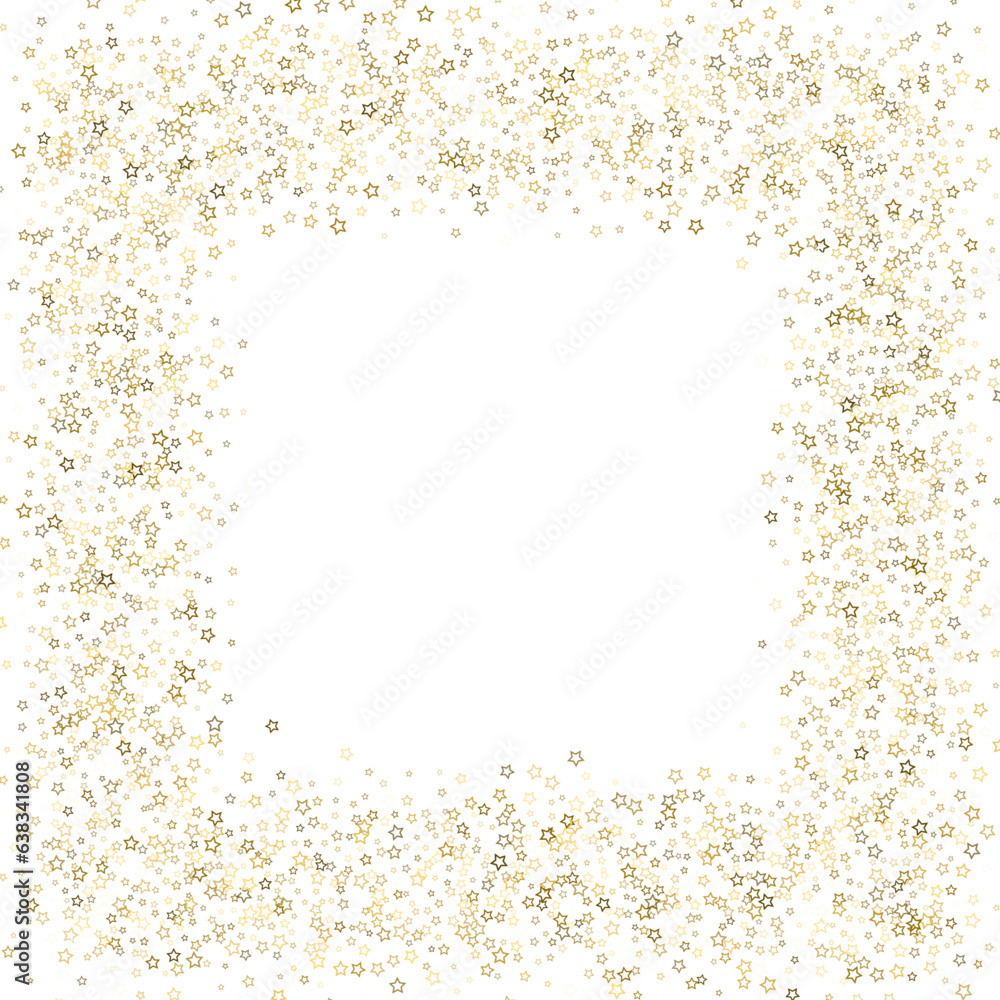 Gold Glitter Stars. Luxury Shiny Confetti. Gold Glitter Stars. Luxury Shiny Confetti.