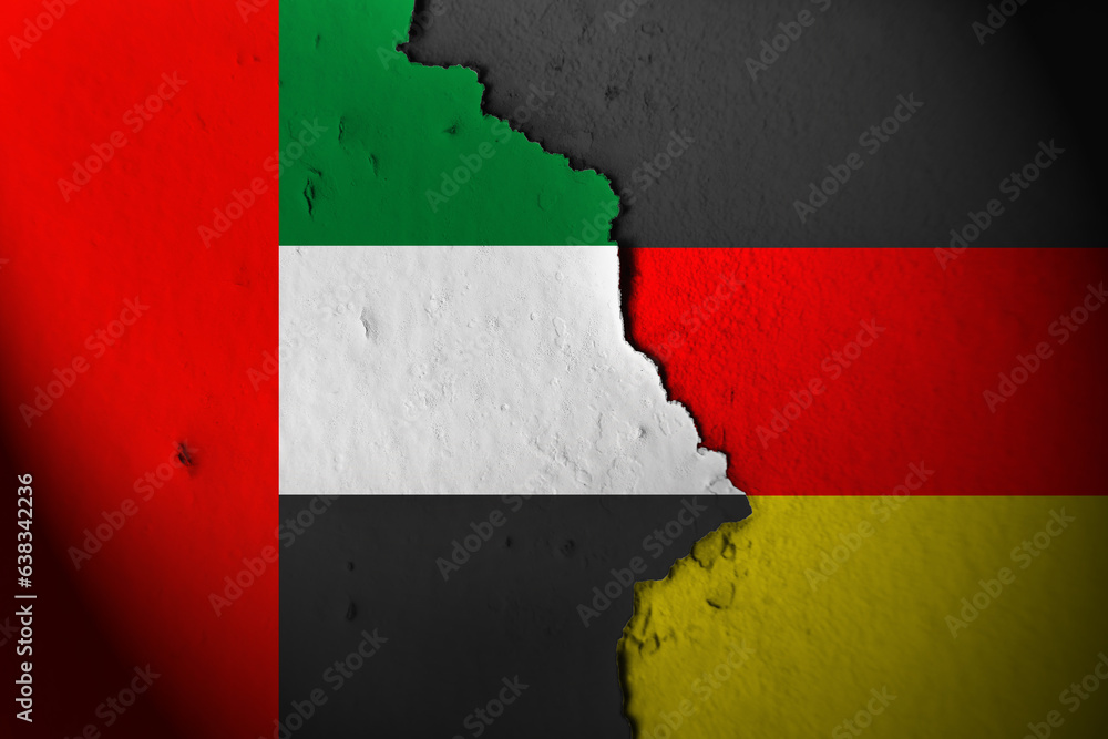 Relations between United Arab Emirates and German. United Arab Emirates vs German.