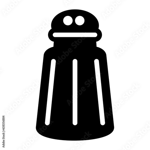 salt icon solid style vector