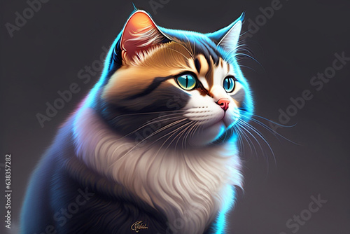 portrait of a cat