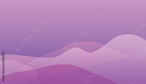 Purple Haze: An Abstract Landscape in Shades of Purple and Pink